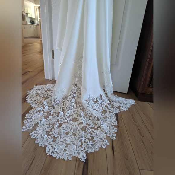 Boutique Wedding Dress (never worn) - Picture 7 of 11